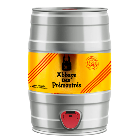 Les Brasseurs de Lorraine - Abbaye des Prémontrés- 5L Beer Keg