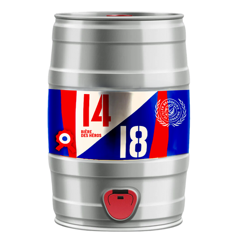 Les Brasseurs de Lorraine - 14 18 5% - 5L Beer Keg