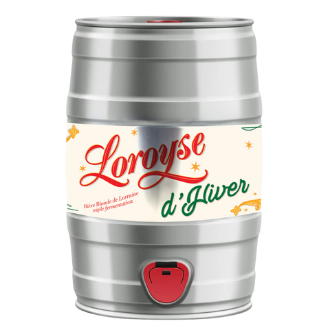 Les Brasseurs De Lorraine - Loroyse D'Hiver 8% - 5L Beer Keg