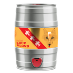 Les Brasseurs de Lorraine - Loup Blonde  - 5L Beer Keg