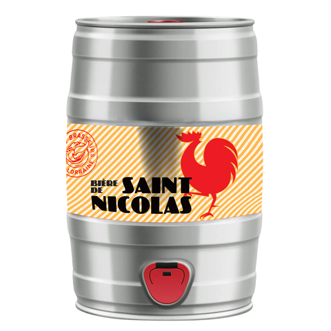 Les Brasseurs De Lorraine - Saint Nicolas - 5L Beer Keg